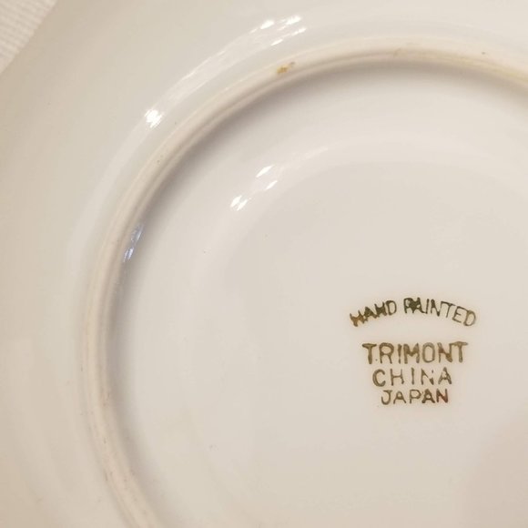 Vintage Trimont china teacup, hand painted - Picture 6 of 6